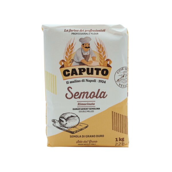 Caputo Semola di Grana Duro Rimacinata - 1kg