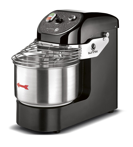Sunmix EASY Line 6 Professionelle Teigknetmaschine - 6 kg Schwarz