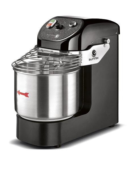 Sunmix EASY Line 10 Professionelle Teigknetmaschine - 10 kg Schwarz