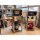 Mobiler Pizzaofen Tisch 60x60x107cm