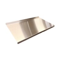 Pizza Knetblech aus Edelstahl 79,5 x 46 cm