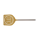 Cerutti Nr. 10 GOLD Pizzaschaufel - rechteckig 33 x 33 cm, 60cm Stiellänge