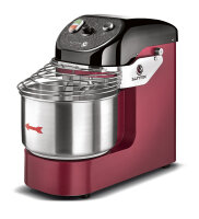 Sunmix EASY Line 6 Professionelle Teigknetmaschine - 6 kg Rubinrot mit Innenbeleuchtung