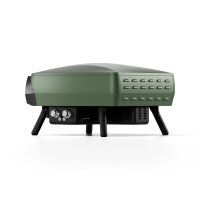 Witt Etna Rotante 16 Control Matt Grün – Gas-Pizzaofen mit Drehstein & LCD