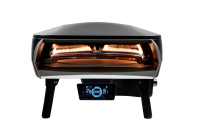Witt Etna Rotante 16 Control Matt Schwarz – Gas-Pizzaofen mit Drehstein & LCD