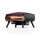 Witt Etna Rotante 16 Control Matt Schwarz – Gas-Pizzaofen mit Drehstein & LCD