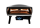 Witt Etna Rotante 16 Control Matt Schwarz – Gas-Pizzaofen mit Drehstein & LCD