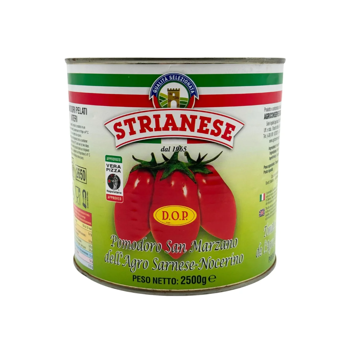 Strianese San Marzano Tomaten DOP 2,5kg Dose