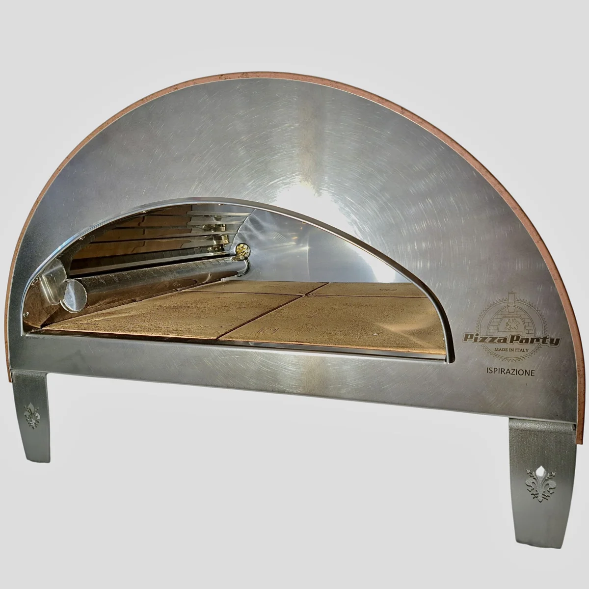 PizzaParty Ispirazione Antique Copper Gas Pizzaofen