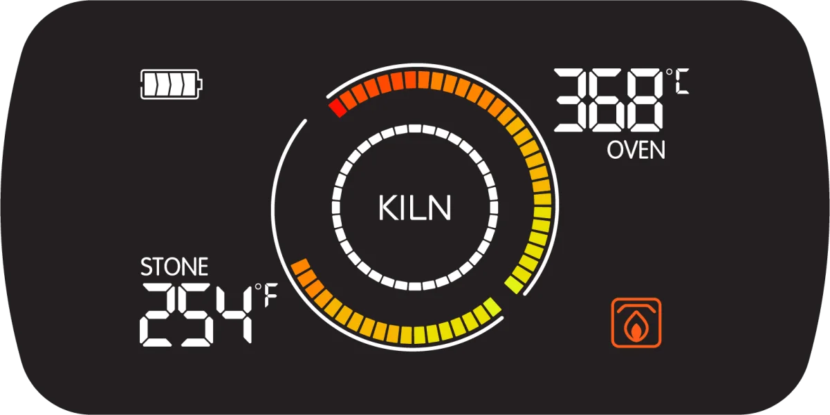 Everdure KILN DR Desert Grey Rotierender Stein