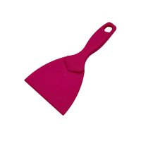 Teigspachtel - Starre Spachtel für Pizzateig - Magenta