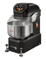 Sunmix TOP Line SUN50 TL A – Professionelle Spiralknetmaschine (50 kg) mit manueller Steuerung - Schwarz