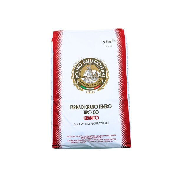 Molino Dallagiovanna Granito Pizzamehl & Pastamehl Tipo 00 - 5 kg