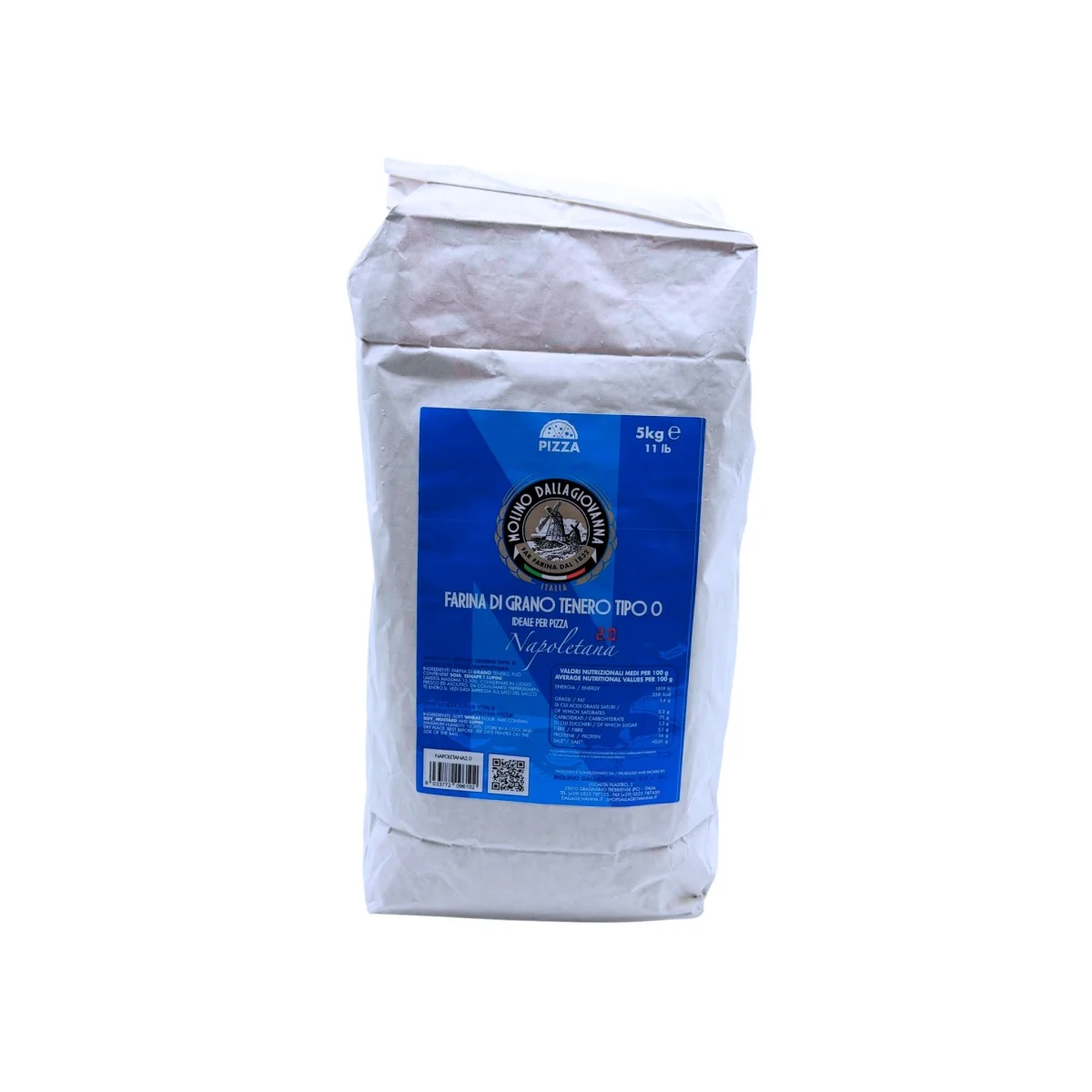 Molino Dallagiovanna laNapoletana 2.0 Pizzamehl Tipo 0 5kg