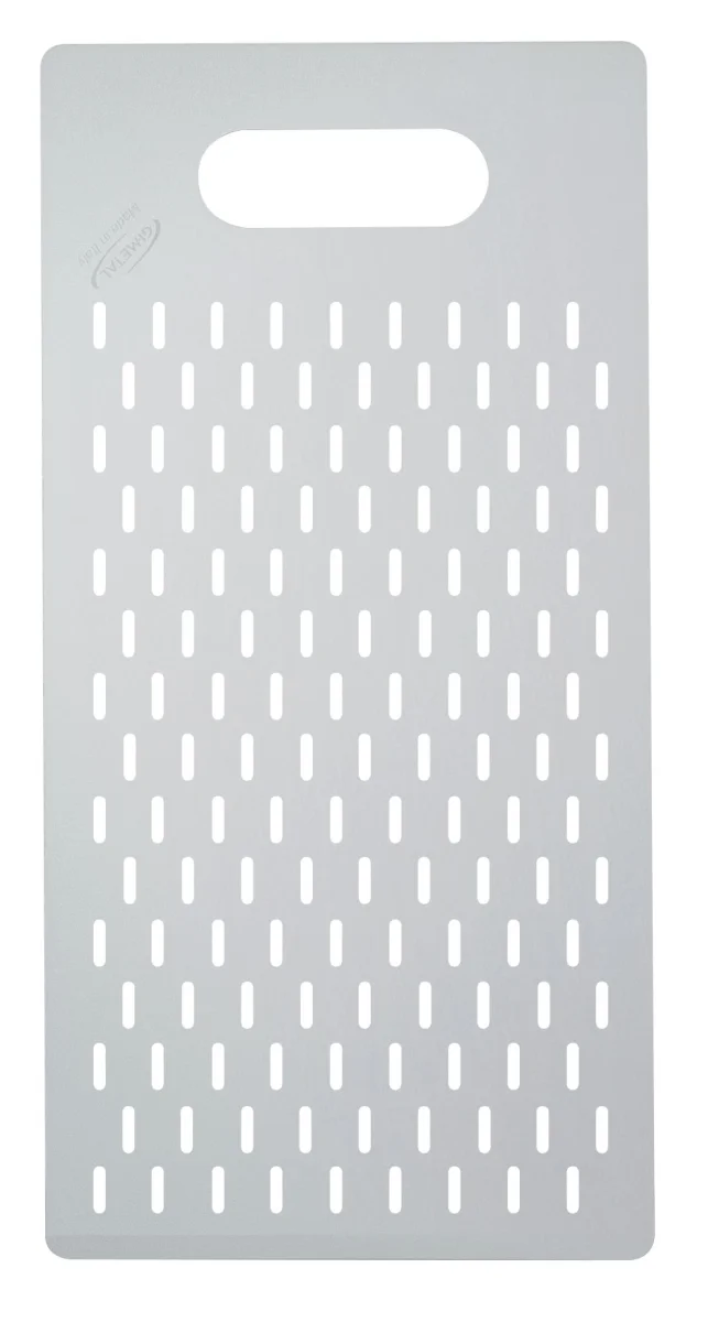 Gi.Metal Perforiertes Pizzabrett Aluminium 25x50 cm