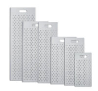 Gi.Metal Perforiertes Pizzabrett Aluminium 40×70 cm...