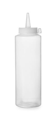 Quetschflasche / Spenderflasche 0,35L Transparent