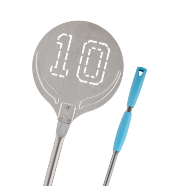Cerutti Nr. 10 Ø 21 cm / 80 cm Sliding Handle Blau – Turning Peel