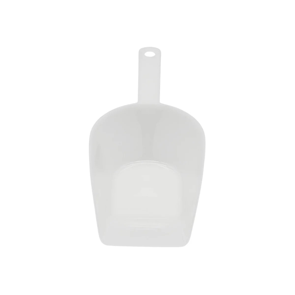 Mehlschaufel 800 ml weiß, Kunststoff, für Pizzamehl
