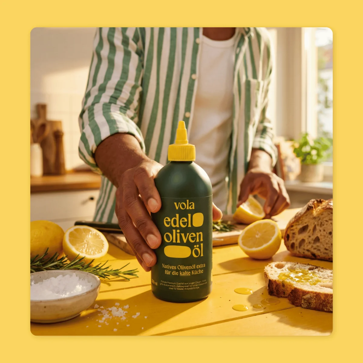 Vola Edel-Olivenöl Squeeze-Flasche 500ml