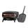 Witt ETNA Rotante Control 13" Schwarz + Pizzaschaufel 12" Bundle